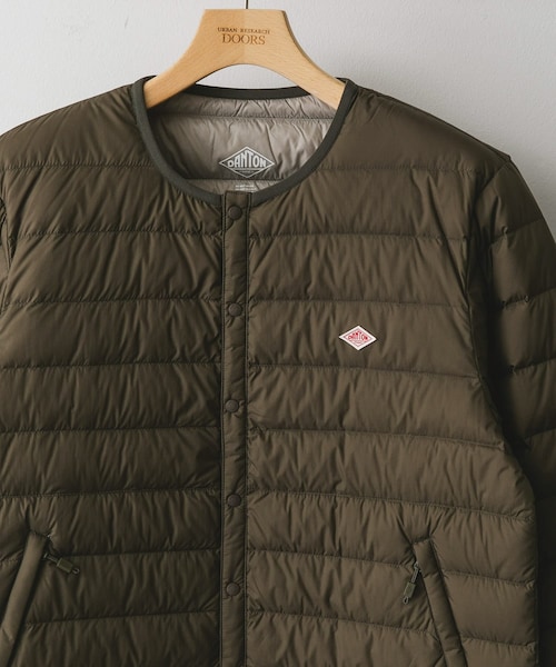 URBAN RESEARCH DOORS(アーバンリサーチドアーズ)の「DANTON INNER DOWN CREWNECK JACKET(その他アウター・メンズ・NAVY/BLACK/OLIVE/SAND BEIGE/IRON/LT.BROWN・M/L/XL)」の4枚目の写真