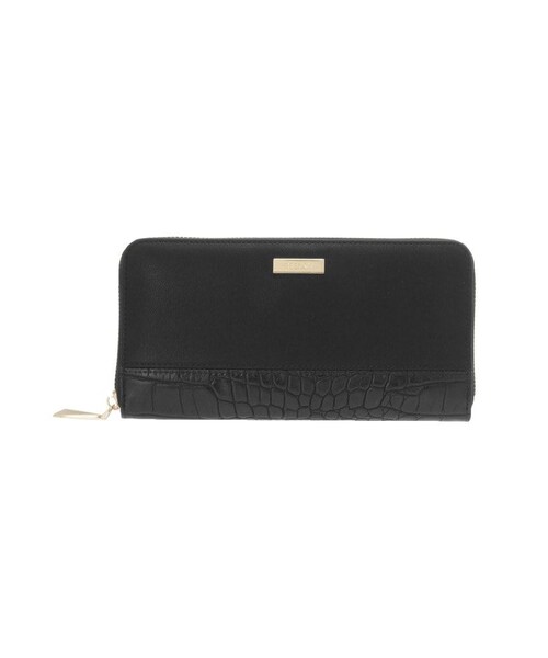 【RESEXXY 】LOGO PLATE ラウンドZIP WALLET