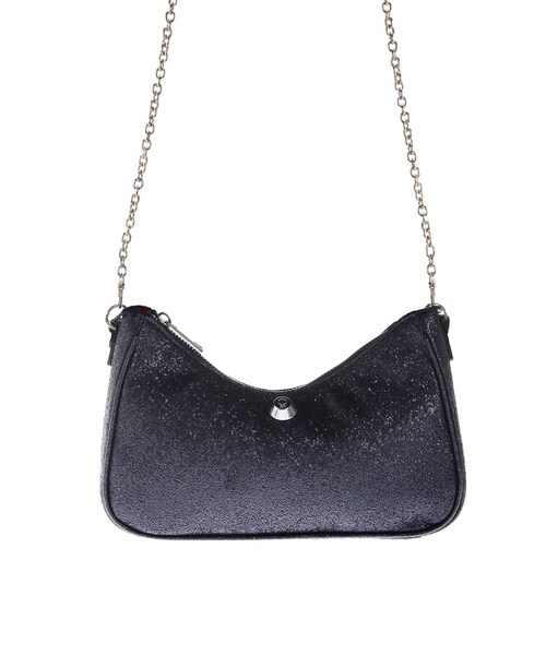 PAMEO POSE（パメオポーズ）の「Basic Handbag（ハンドバッグ・レディース・ブラック/シルバー・F）」の7枚目の写真