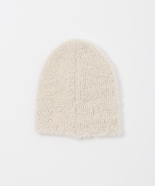 RODE SKO（ロデスコ）の「フェザーヤーンニットワッチ（ニットキャップ/ビーニー・レディース・IVORY/GRAY/BEIGE・one）」の7枚目の写真
