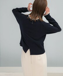 URBAN RESEARCH ROSSO WOMEN | カシミヤ混バイカラーコンパクトニット(ニット/セーター)