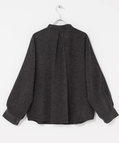 URBAN RESEARCH DOORS（アーバンリサーチドアーズ）の「ドルマンバンドカラーシャツ（シャツ/ブラウス・レディース・BEIGE/CHARCOAL・Free）」の13枚目の写真