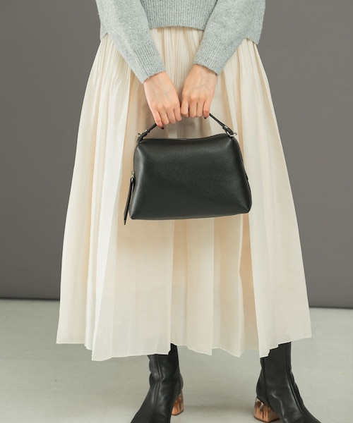URBAN RESEARCH ROSSO（アーバンリサーチロッソ）の「GIANNI CHIARINI　ALIFA（ハンドバッグ・レディース・NERO/LAMB・-）」の4枚目の写真