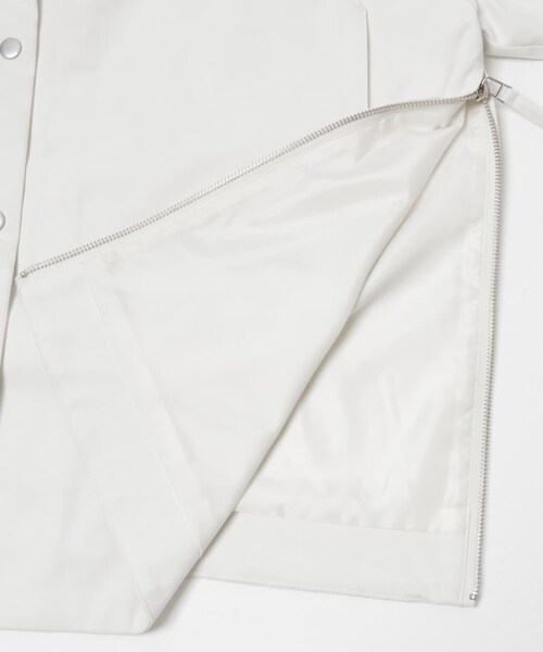 KBF（ケイビーエフ）の「ポケットディティールジャケット（テーラードジャケット・レディース・OFF/GREIGE/CHARCOAL・One）」の18枚目の写真