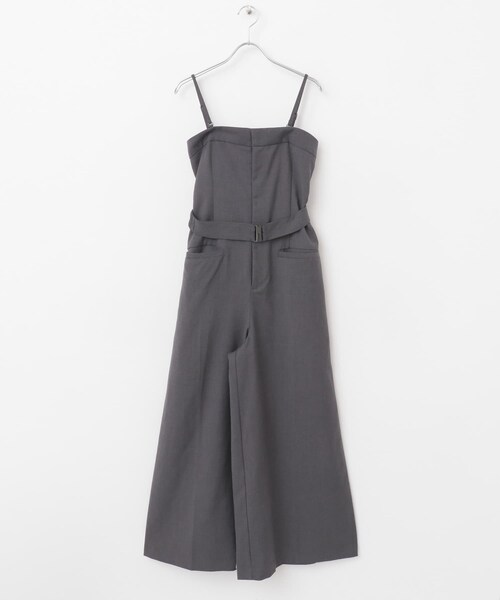 SENSE OF PLACE by URBAN RESEARCH（センスオブプレイスバイアーバンリサーチ）の「ベアオールインワン（サロペット/オーバーオール・レディース・BLACK/GRAY/BEIGE・S/M）」の18枚目の写真