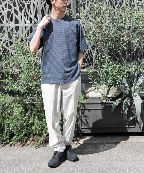 URBAN RESEARCH DOORS（アーバンリサーチドアーズ）の「FORK&SPOON　TEC LINENパンツ（その他パンツ・メンズ・LIGHT GRAY/BLACK/DARK BLUE・4/5）」の18枚目の写真