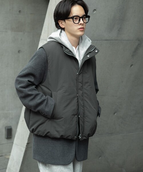 SENSE OF PLACE by URBAN RESEARCH(センスオブプレイスバイアーバンリサーチ)の「ナイロンユーティリティーベスト(その他アウター・メンズ・BLACK/CHARCOAL・M/L)」の18枚目の写真