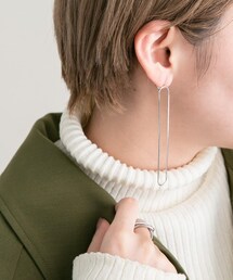 KBF | ロングオーバルチェーンピアス(ピアス（両耳用）)