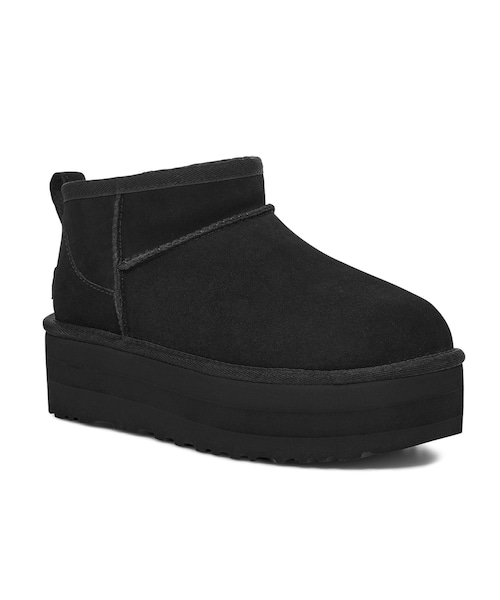 ADAM ET ROPE'(アダムエロペ)の「【UGG(アグ)】W CLASSIC ULTRA MINI PLATFORM(ブーツ・レディース・ブラック/チャコール/キャメル・23/24/25)」の18枚目の写真