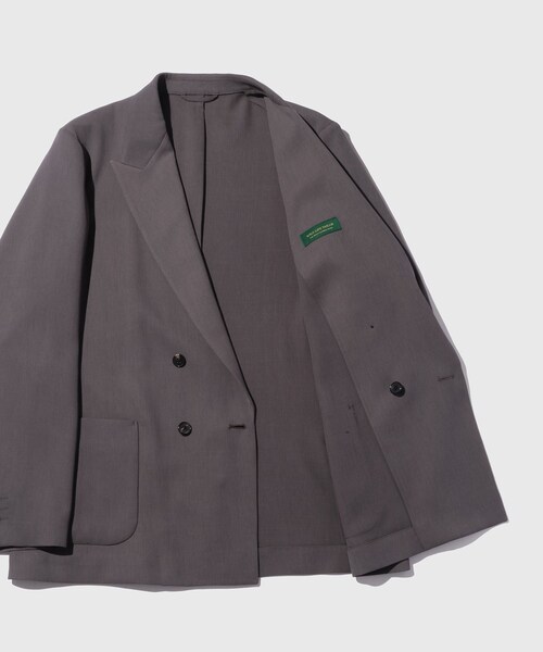ADAM ET ROPE'(アダムエロペ)の「DOUBLE BREASTED JACKET(テーラードジャケット・メンズ・グレー/ネイビー・L/M/S)」の22枚目の写真