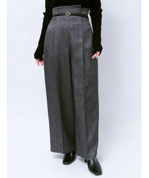 LAGUNAMOON | バイカラーベルトパンツ(その他パンツ)