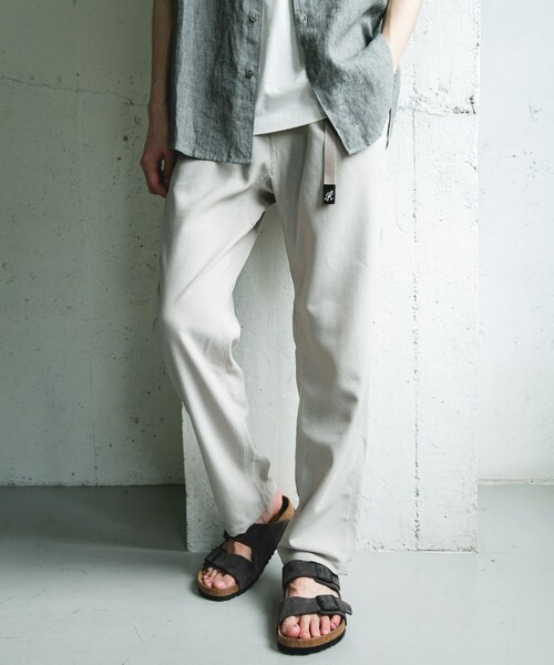 URBAN RESEARCH DOORS(アーバンリサーチドアーズ)の「『別注』Gramicci for DOORS Linen Like Trouser(その他パンツ・メンズ・NATURAL/BLUE GRAY/MOCHA/INK BLACK・S/M/L)」の7枚目の写真
