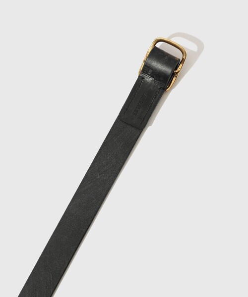 ADAM ET ROPE'(アダムエロペ)の「【AURALEE/オーラリー】REVERSIBLE BUCKLE BELT(ベルト・メンズ・ブラック・F)」の5枚目の写真