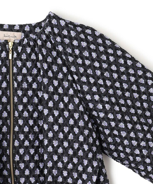 ROPE'(ロペ)の「【Masaco Teranishi(マサコテラニシ)】FRAGA JACQUARD BLOUSON|ブルゾン(ブルゾン・レディース・ブラック・38)」の16枚目の写真