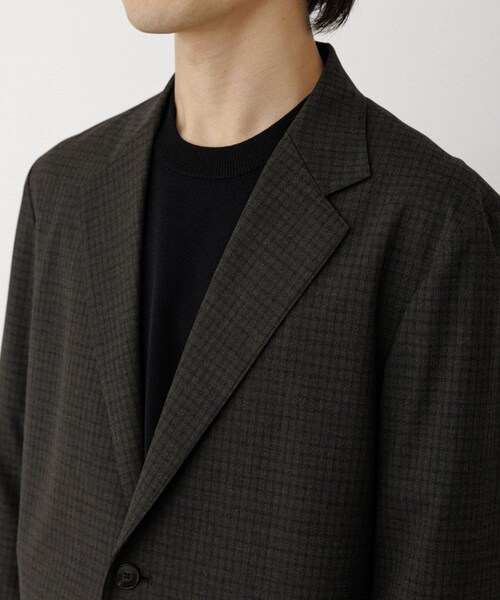ADAM ET ROPE'(アダムエロペ)の「DELEGANT コンフォートテーラードジャケット(テーラードジャケット・メンズ・ブラック/ダークブラウン/カーキ・L/M/S)」の15枚目の写真