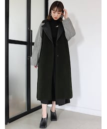 MURUA | ドッキングボアコート(チェスターコート)