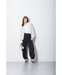 slattgir | 高身長　接触冷感ライトチノカーゴパンツ（トールサイズ）(カーゴパンツ)