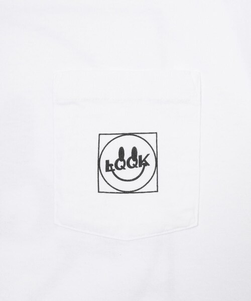 URBAN RESEARCH（アーバンリサーチ）の「LQQK Studio　SMILEY LOGO POCKET TEE（Tシャツ/カットソー・メンズ・WHITE・M/L/XL）」の11枚目の写真