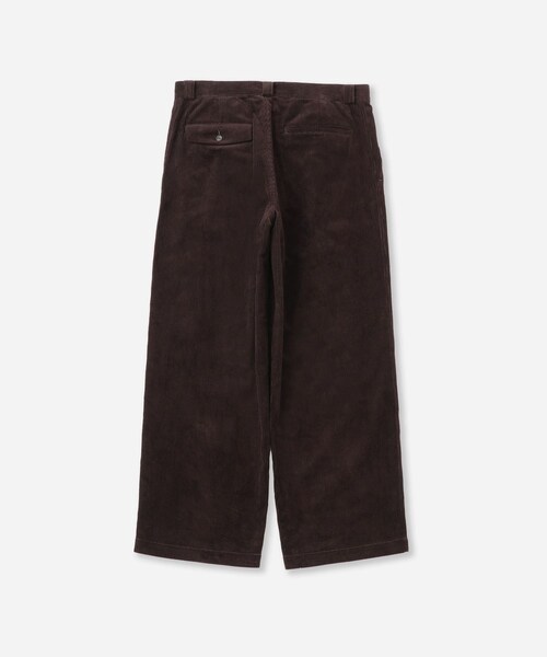 Saturdays NYC（サタデーズ ニューヨークシティ ）の「George Corduroy Wide Two Tuck Pants（その他パンツ・レディース・ダークブラウン・L/M/S/XL/XS）」の8枚目の写真