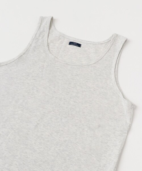 ITEMS URBANRESEARCH(アイテムズ アーバンリサーチ)の「クールタッチテレコタンクトップ(タンクトップ・メンズ・IVO/GRY/BLK・M/L)」の6枚目の写真