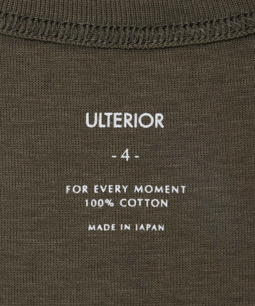 URBAN RESEARCH(アーバンリサーチ)の「ULTERIOR TUBULAR TANK TOP(タンクトップ・メンズ・WHITE/BLACK/GREY/KHAKI GREY・4)」の14枚目の写真