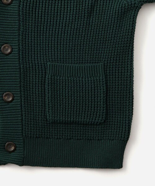 Saturdays NYC(サタデーズ ニューヨークシティ )の「Michael Plaited Waffle Cardigan(カーディガン/ボレロ・レディース・ブラック/グリーン・L/M/S/XL)」の22枚目の写真
