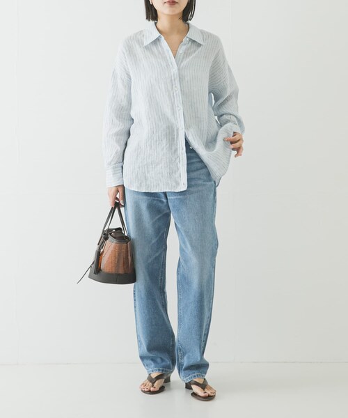 URBAN RESEARCH（アーバンリサーチ）の「『別注』Lee101×URBAN RESEARCH　TAPERED JEANS（デニムパンツ・レディース・OW/USED/BLUE OW・XS/S/M/L）」の7枚目の写真