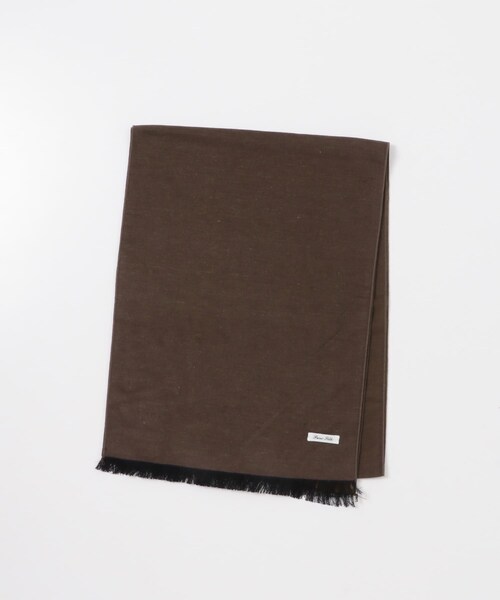 URBAN RESEARCH DOORS（アーバンリサーチドアーズ）の「LIFE STYLE TAILOR　シルクリバーシブルマフラー（マフラー・メンズ・02NVY-BLU/04GRN-CCL/01CCL-BLK/03BRN-BEG・-）」の16枚目の写真