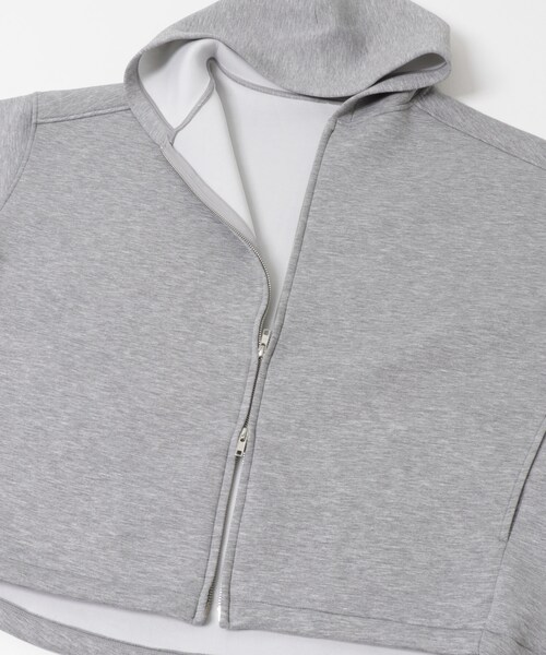 SENSE OF PLACE by URBAN RESEARCH（センスオブプレイスバイアーバンリサーチ）の「コクーンスリーブZIPパーカー（パーカー・レディース・IVORY/BLACK/GRAY・One）」の10枚目の写真