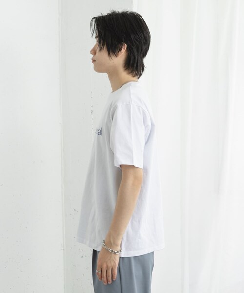 SENSE OF PLACE by URBAN RESEARCH(センスオブプレイスバイアーバンリサーチ)の「company logo short-sleeve t-shirts B(Tシャツ/カットソー・メンズ・WHITE/BLACK/L.BLUE・M/L)」の15枚目の写真