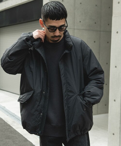 URBAN RESEARCH DOORS（アーバンリサーチドアーズ）の「中綿ショートモッズコート（モッズコート・メンズ・OLV CHK/CCL CHK/BLACK・M/L）」の18枚目の写真