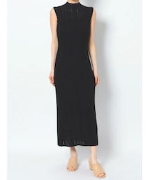 LAGUNAMOON | パターン編みアイラインニットワンピース(ワンピース)