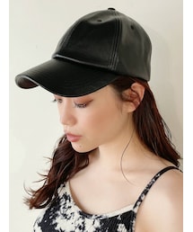 GYDA | フェイクレザーCAP(キャップ)