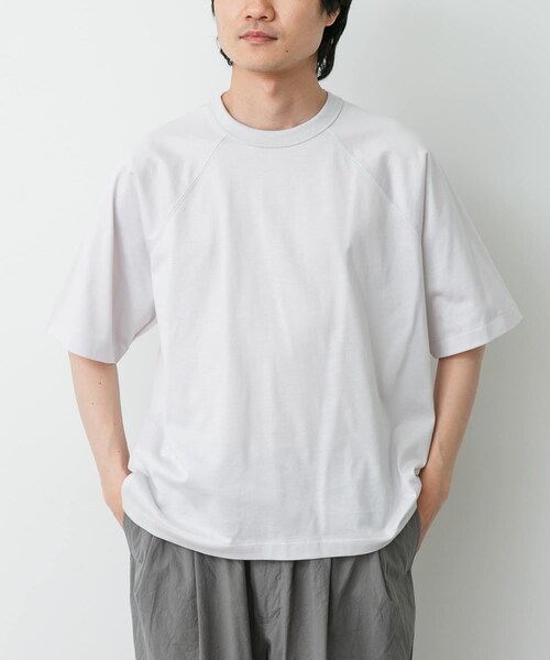 URBAN RESEARCH DOORS(アーバンリサーチドアーズ)の「STILL BY HAND ハーフスリーブカットソー(Tシャツ/カットソー・メンズ・BLACK/PALE GREY/NAVY/D.ORANGE・46/48)」の14枚目の写真