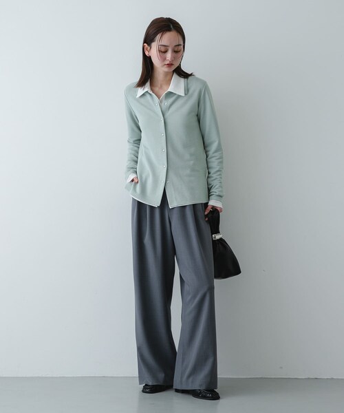 SENSE OF PLACE by URBAN RESEARCH（センスオブプレイスバイアーバンリサーチ）の「メタルツキキンチャクバッグ（ハンドバッグ・レディース・BLACK/BROWN/GREIGE・One）」の7枚目の写真