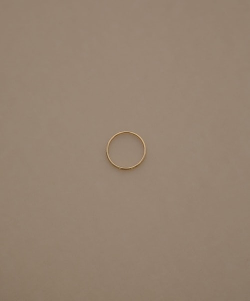 URBAN RESEARCH（アーバンリサーチ）の「decor『デコール』　18K BasicRing（リング・レディース・18KYG・11/13/15）」の10枚目の写真