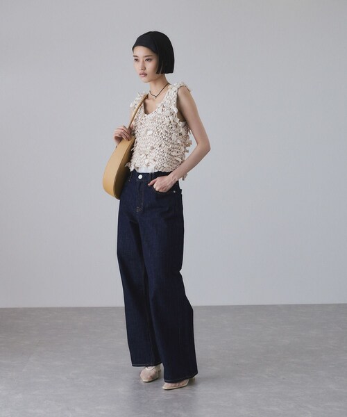 ADAM ET ROPE'（アダムエロペ）の「【サステナブル】ヘアバンド（ヘアバンド・レディース・ブラック/ダークブラウン・F）」の10枚目の写真