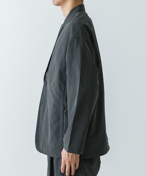 URBAN RESEARCH（アーバンリサーチ）の「NEW BALANCE　MET24 Oversize Single Jacket（テーラードジャケット・メンズ・BLK/DOK・M/L/XL）」の5枚目の写真
