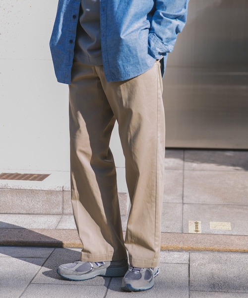 URBAN RESEARCH DOORS(アーバンリサーチドアーズ)の「インタックチノトラウザー(チノパンツ・メンズ・Navy/Beige/Khaki・38/40)」の7枚目の写真