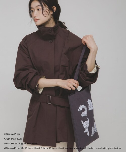 KBF（ケイビーエフ）の「TOYSTORY/トートバッグ（トートバッグ・レディース・IVORY/CHARCOAL・One）」の17枚目の写真