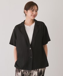 Jayro（ジャイロ）の「半袖テーラージャケット（テーラードジャケット・レディース）」