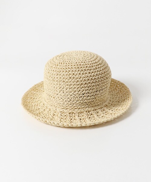 URBAN RESEARCH DOORS（アーバンリサーチドアーズ）の「ペーパーキリカエバケハ（ハット・レディース・NATURAL/BEIGE・one）」の15枚目の写真