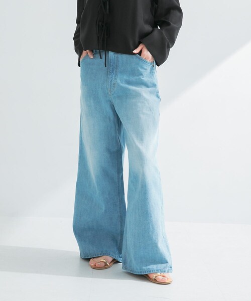URBAN RESEARCH(アーバンリサーチ)の「『別注』Lee101×URBAN RESEARCH BAGGYPANTS(デニムパンツ・レディース・LIGHT USED/ONE WASH/DARK USED/MEDIUMUSED・XS/S/M/L)」の17枚目の写真