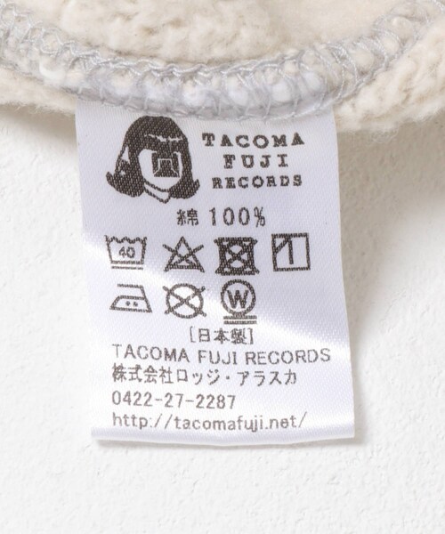 EKAL(エカル)の「TACOMA FUJI RECORDS TFR LOGO HOODIE(パーカー・メンズ・OATMEAL・M/L/XL)」の9枚目の写真