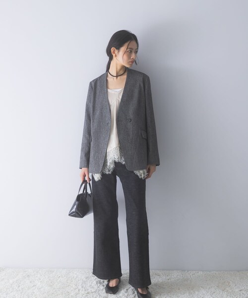 URBAN RESEARCH ROSSO（アーバンリサーチロッソ）の「PERFECT FLARE DENIM（デニムパンツ・レディース・BLACK・TALL/36/38）」の5枚目の写真