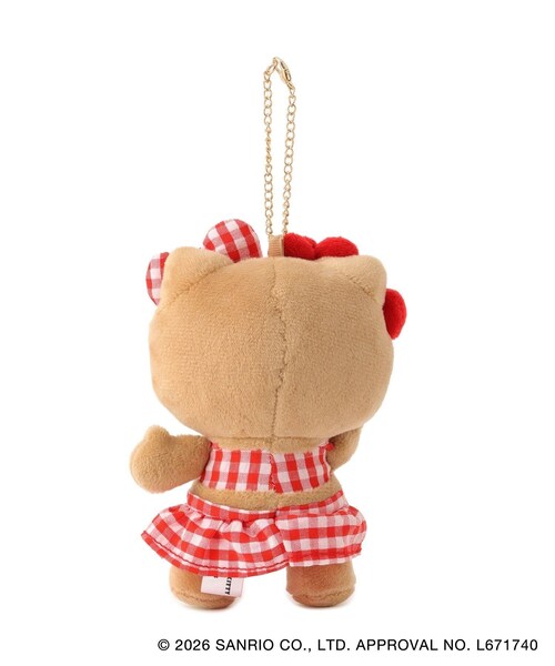 VIS（ビス）の「【HELLO KITTY×VIS】日焼けデザイン ハローキティぬいぐるみチャーム（チャーム・レディース・ベージュ・F）」の6枚目の写真