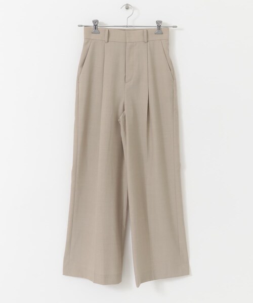 URBAN RESEARCH ROSSO（アーバンリサーチロッソ）の「ウール混防シワハイウエストワイドスラックス（その他パンツ・レディース・L/BEIGE/GRAY/STLYPE・34/36/38/TALL）」の20枚目の写真