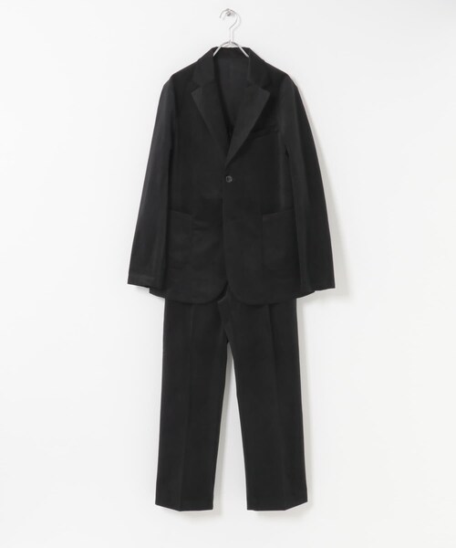 URBAN RESEARCH ROSSO（アーバンリサーチロッソ）の「『XLサイズあり』起毛カットツイルセットアップ（セットアップ・メンズ・BLACK/NAVY/BRN KHAKI・S/M/L/XL）」の12枚目の写真