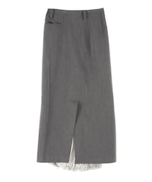 UN3D. | FRONT BACK DOCKING SKIRT【セットアップ着用可能】(スカート)