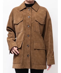 MURUA | フェイクスウェードワークジャケット(その他アウター)